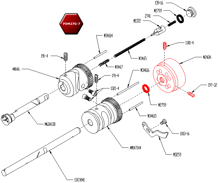 Merrow International Sewing Machine Co. Parts and Accessories